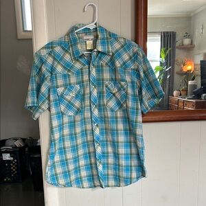 Men’s button up wrangler rancher